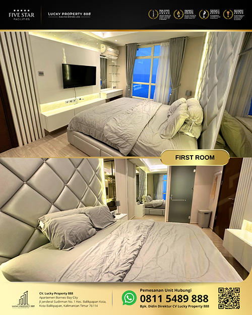 Sewa Apartemen President Suite Tahunan di Borneo Bay Balikpapan (3)