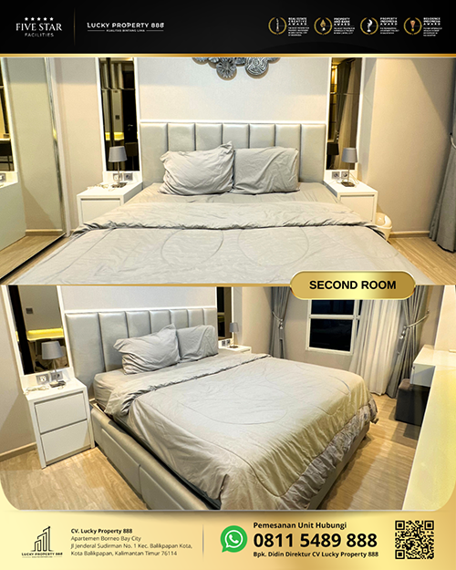 Sewa Apartemen President Suite Tahunan di Borneo Bay Balikpapan (4)