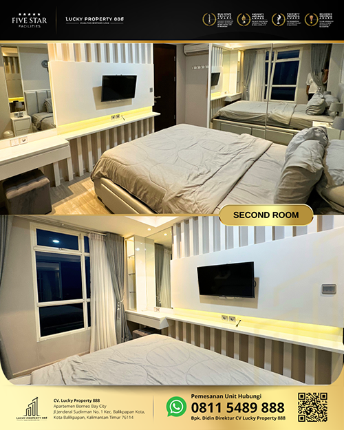 Sewa Apartemen President Suite Tahunan di Borneo Bay Balikpapan (5)