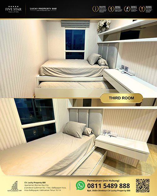 Sewa Apartemen President Suite Tahunan di Borneo Bay Balikpapan (6)